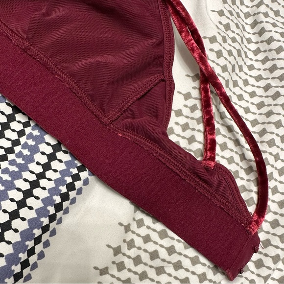 Victoria’s Secret PINK Velvet Triangle Bralette - Picture 7 of 12